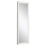 Ryame Lighted Wardrobe Mirror - Matte Silver / Frosted