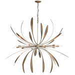 Dahlia Chandelier - Soft Gold