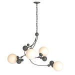 Sprig Pendant - Natural Iron / Opal