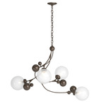 Sprig Pendant - Bronze / Opaline