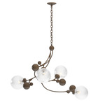 Sprig Pendant - Bronze / Water Glass