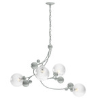 Sprig Pendant - Vintage Platinum / Water Glass