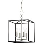 Richie Pendant - Polished Nickel / Black