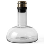 Wine Breather Carafe - Brass / Smoke