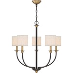 Audley Chandelier - Old Bronze