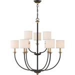 Audley Chandelier - Old Bronze
