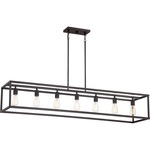 New Harbor Linear Chandelier - Western Bronze