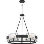 Stratum Chandelier - Royal Ebony / Clear