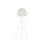 Silvia Floor Lamp - White / White