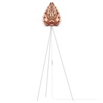 Conia Floor Lamp - White / Copper