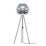 Silvia Floor Lamp - Black / Steel