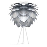 Silvia Table Lamp - White / Steel