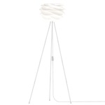 Carmina Floor Lamp - White / White