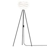 Carmina Floor Lamp - Black / White