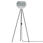 Carmina Mini Floor Lamp - Black / Grey