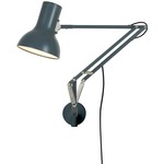 Type 75 Mini Swing Arm Wall Light - Slate Grey