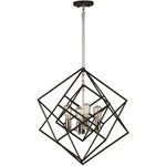 Artistry Pendant - Polished Nickel / Black