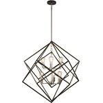 Artistry Pendant - Polished Nickel / Black