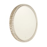 Reflections Round Wall Mirror - Crystal