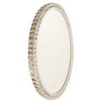 Reflections Oval Wall Mirror - Crystal / Mirror