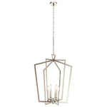 Abbotswell Chandelier - Polished Nickel