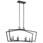 Abbotswell Linear Chandelier - Black
