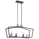 Abbotswell Linear Chandelier - Black