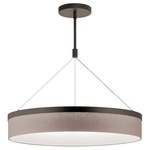 Mercel Pendant - Olde Bronze / Grey