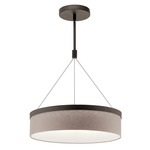 Mercel Pendant - Olde Bronze / Grey