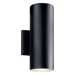 Outdoor LED Wall Light - Textured Black