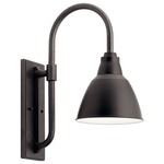 Pellinord Outdoor Wall Sconce - Black