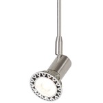 Bolt Monopoint Head - Satin Nickel