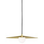 Pirlo Pendant - Brass / Frost