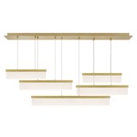 Sweep Linear Suspension - Brass