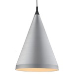 Dorothy Tall Pendant - Brushed Nickel