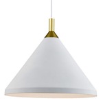 Dorothy Pendant - White