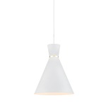 Vanderbilt Pendant - White