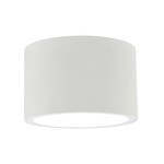 Lamar Ceiling Light Fixture - White / Opal