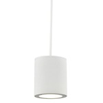 Lamar Pendant - White / Opal