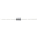 Vega Minor Bathroom Vanity Light - Brushed Nickel / Opal