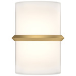 Pondi Wall Sconce - Brushed Gold / Opal