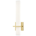 Nepal Wall Sconce - Brushed Gold / Opal