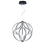 Aura Pendant - Black / White