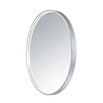 LED Mirror - Brushed Aluminum / Mirror