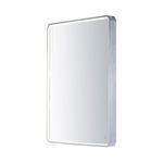 LED Mirror - Brushed Aluminum / Mirror