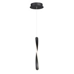 Pirouette Mini Pendant - Matte Black