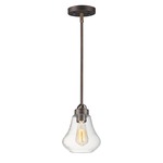 Dianne Pendant - Oil Rubbed Bronze / Clear