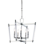 Lucent Chandelier - Polished Nickel / Clear