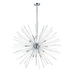 Polaris Pendant - Polished Chrome / Clear