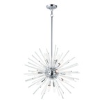 Polaris Pendant - Polished Chrome / Clear
